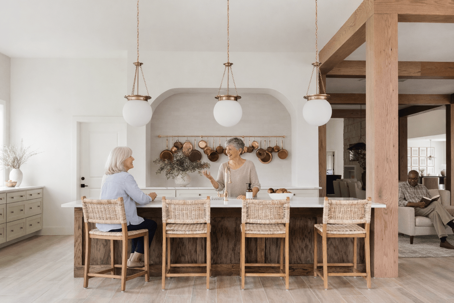 Women in conversation